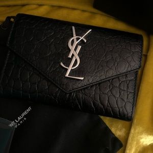 Saint Laurent YSL monogram Wallet